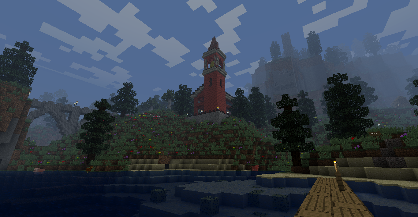 View from the dock
